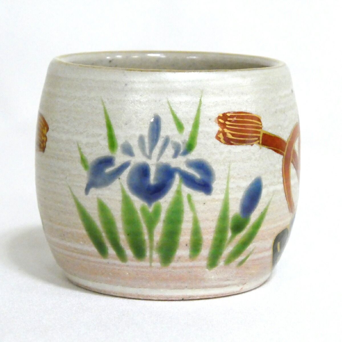 茶道具　乾山　兜　蓋置　壱休窯 七月の特売品】壱休窯 窪田常之作 乾山 兜 蓋置【中古 美品