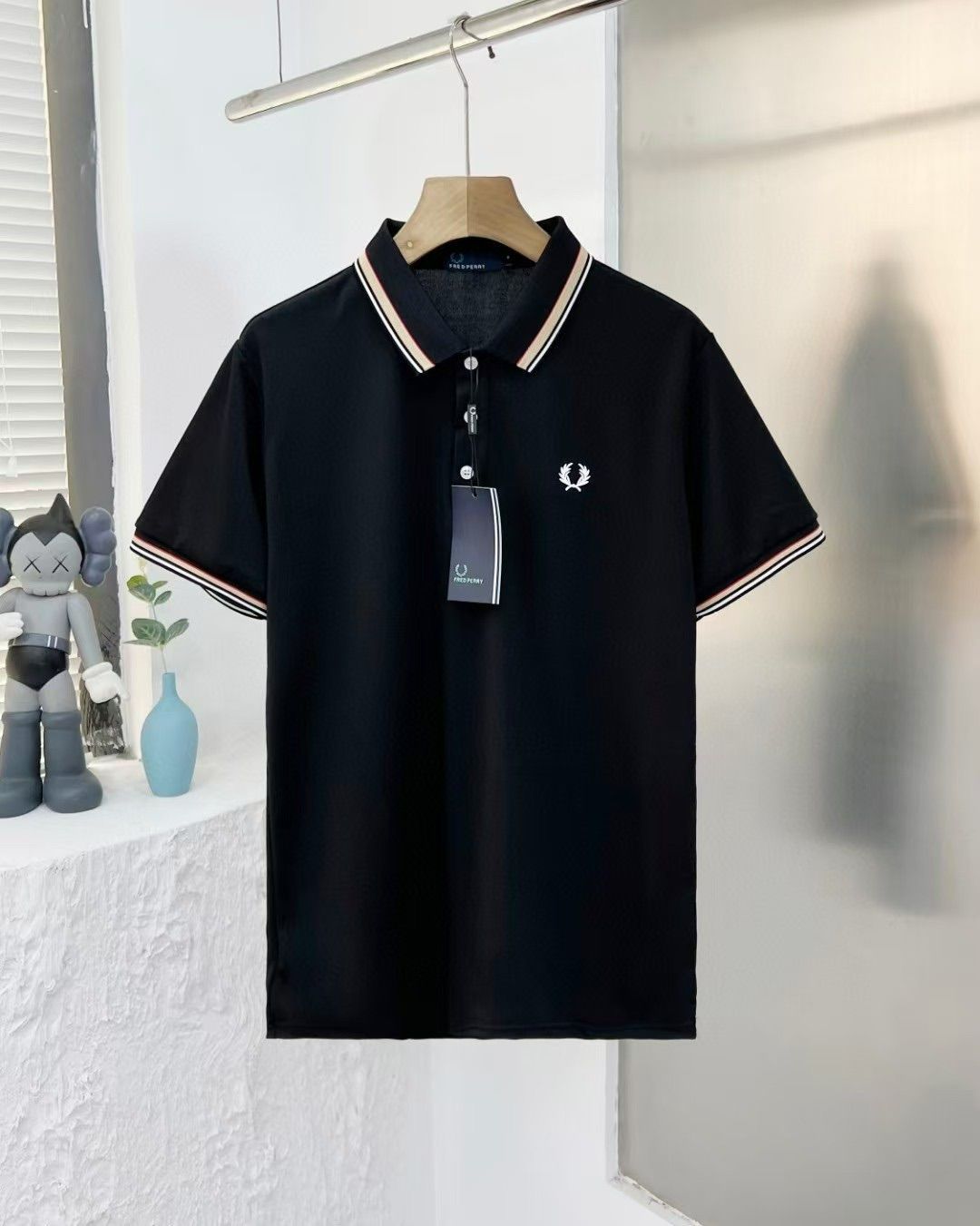 FRED PERRY フレッドペリー カップルブレードポロPOLO 襟半袖Tシャツ