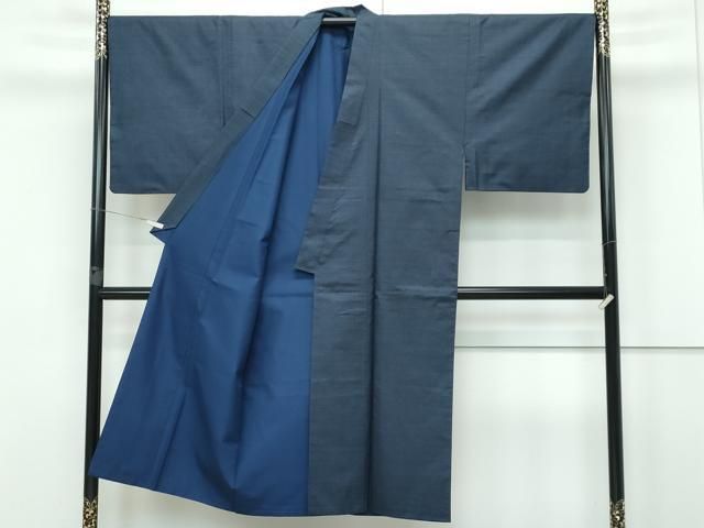 平和屋着物□極上 男性 本場大島紬 アンサンブル・長襦袢セット 100  