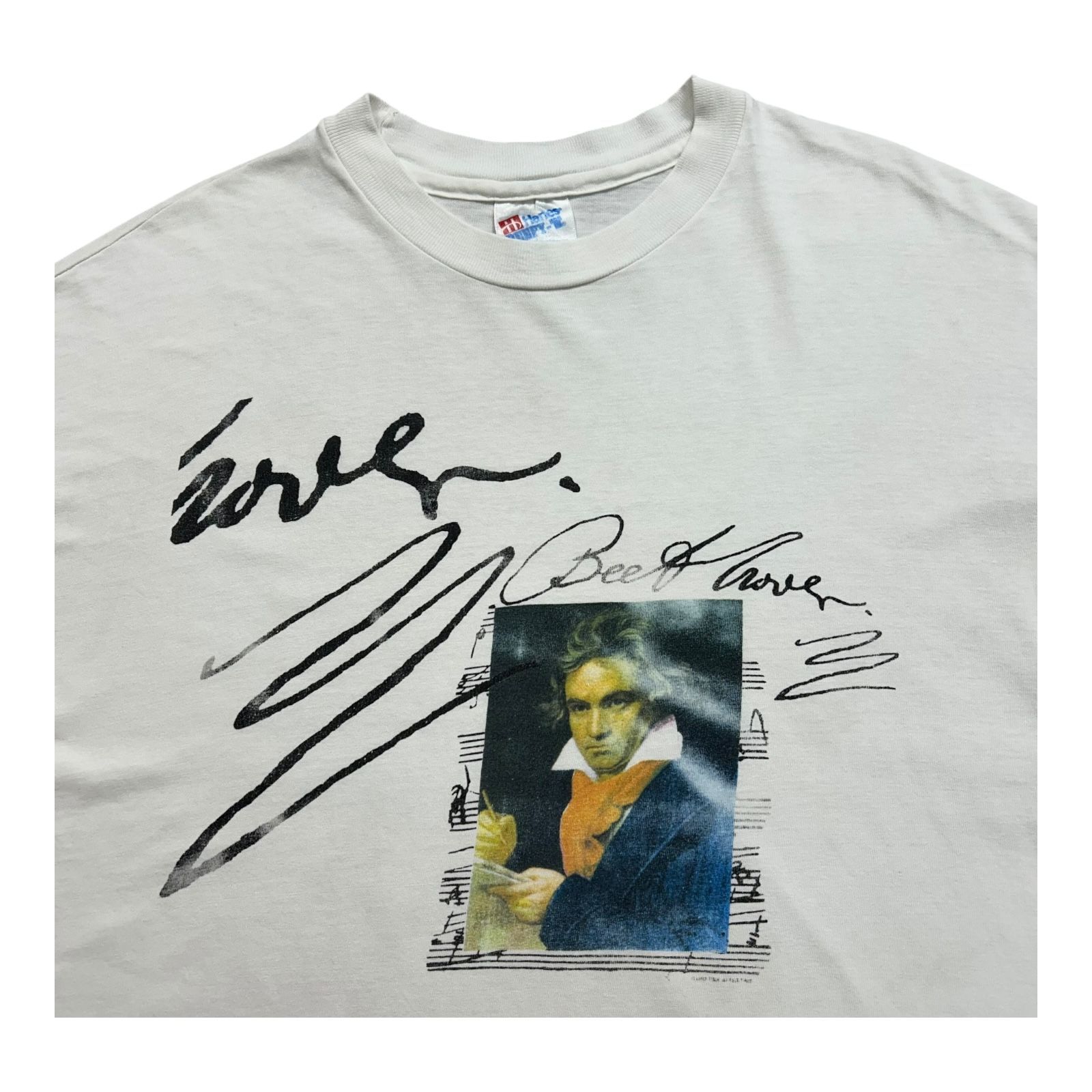90s ベートーベン 偉人 Tシャツ ヘインズ アメリカ製 サイズ XL 90s ベートーベン 偉人 Tシャツ ヘインズ アメリカ製 サイズ XL