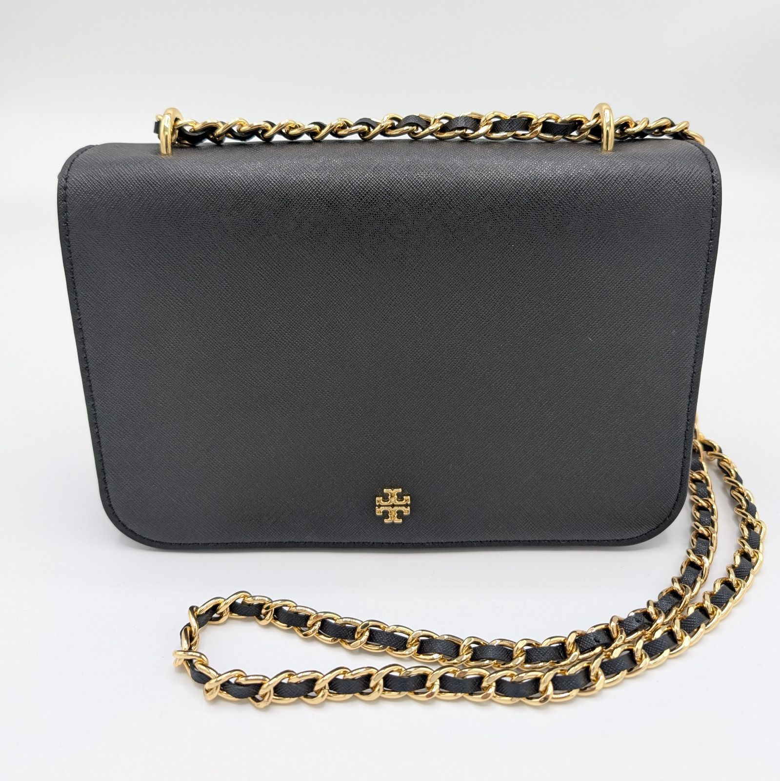 美品】トリーバーチ/TORYBURCH エマーソン レザー チェーン