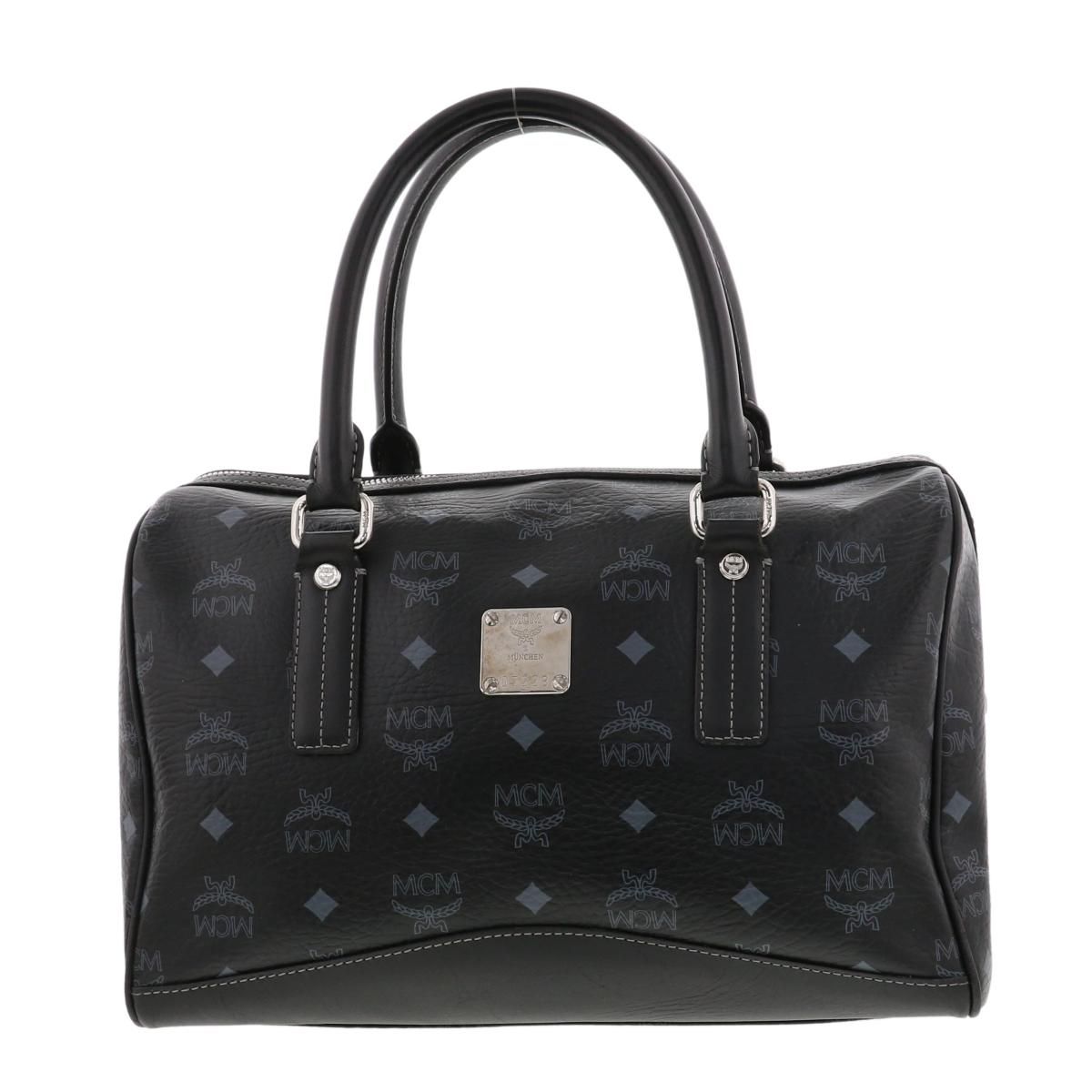 中古】 MCM （エムシーエム） ｳﾞｨｾﾄｽ ﾎﾞｽﾄﾝﾊﾞｯｸﾞ バッグ ボストン 