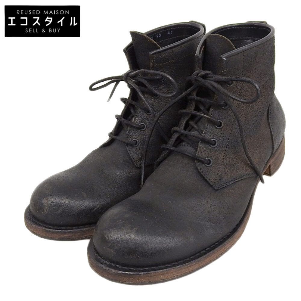 wjk ダブルジェーケー Lace Up Middle Cut Boots シューズ メンズ ブラック 41 41