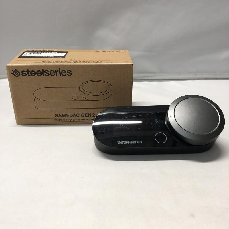 完全新品未開封】SteelSeries GameDAC Gen 2 完全新品未開封】SteelSeries GameDAC Gen 2