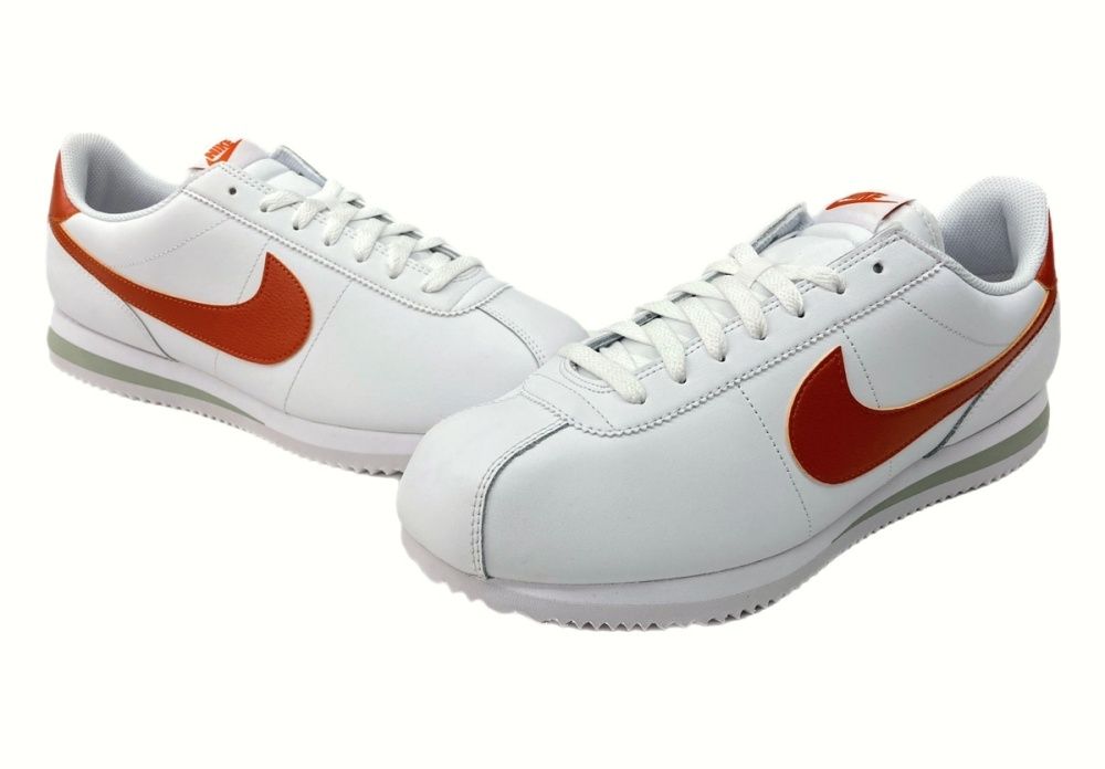 2023年秋冬新作♪ NIKE【ナイキ】 CORTEZ コルテッツ 【DM4044-102】 ホワイト/キャンプファイヤーオレンジ ナイキ NIKE 23年製 CORTEZ CAMPFIRE ORANGE コルテッツ キャンプ