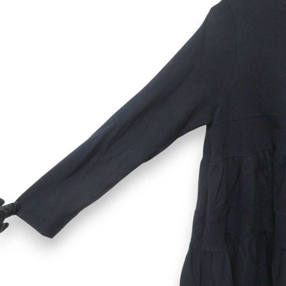 美品 22AW yori ヨリ ぬくぬくヘムフリルブラウス YR2221-123AW サイズF ネイビー レディース 古着 中古 Yori 美品 22AW yori ヨリ ぬくぬくヘムフリルブラウス YR2221