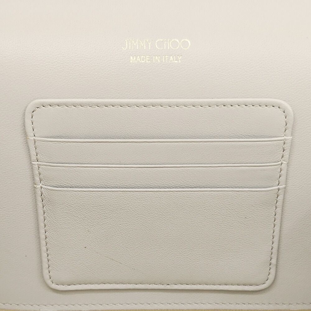 JIMMY CHOO ジミーチュウ クラッチバッグ MAIA ゴールド