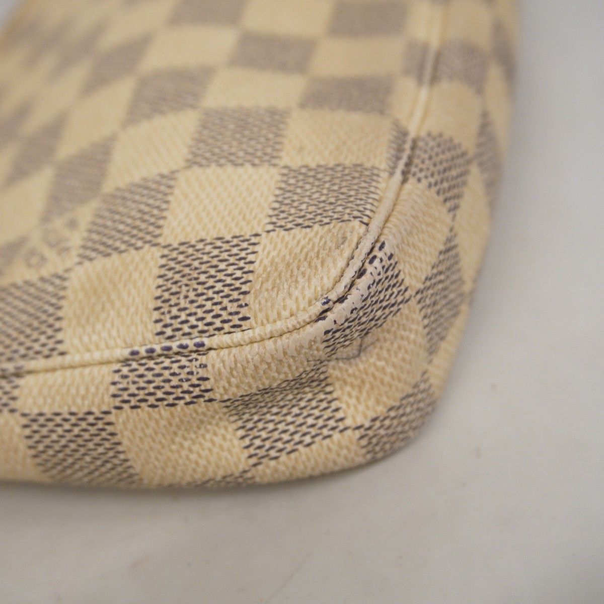 5ic3151-h】ルイヴィトン ポーチ ダミエ・アズール ポシェットアクセ  