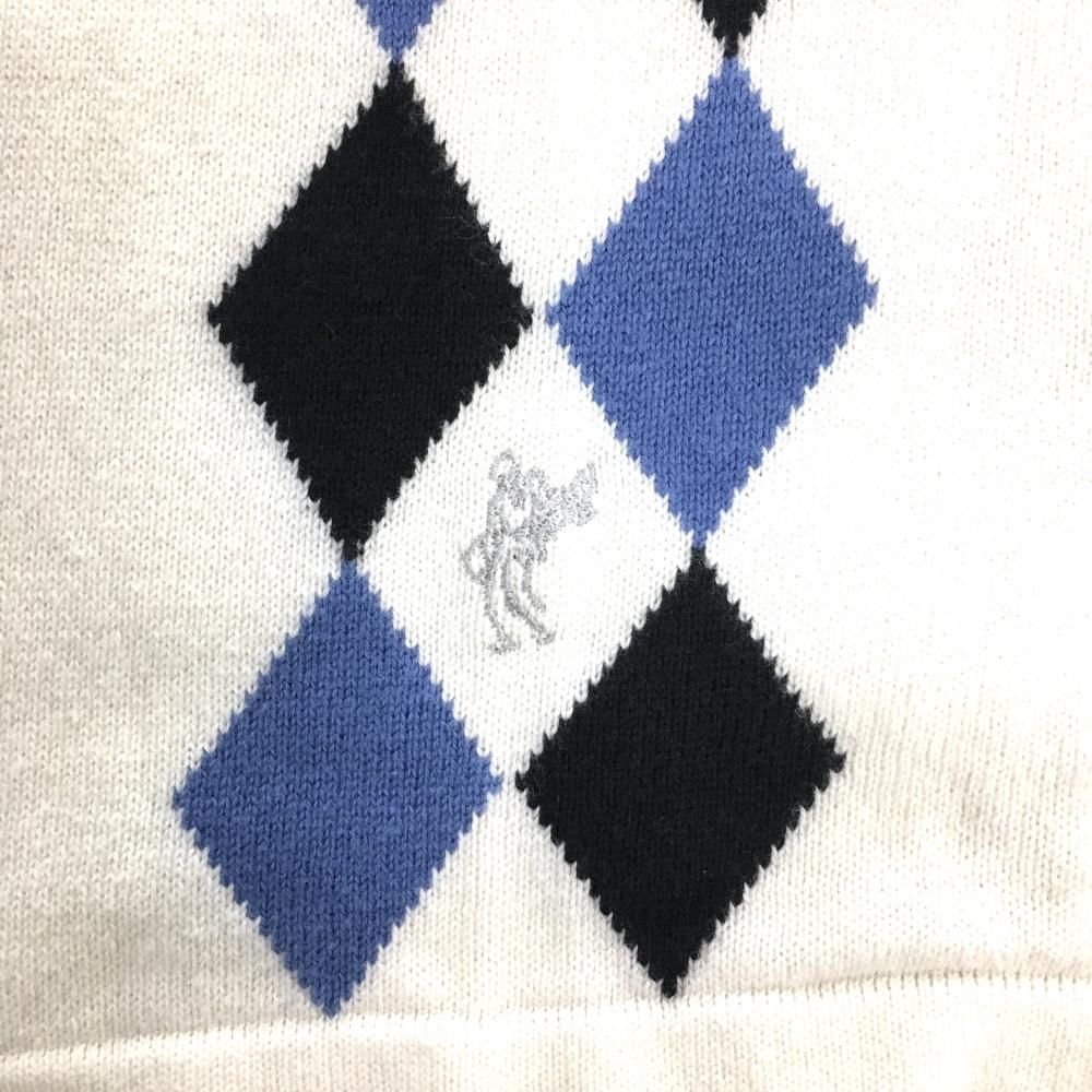H261*ASHWORTH アシュワース☆ニット☆中綿☆ゴルフ☆ジャケット☆白 H261*ASHWORTH アシュワース☆ニット☆中綿☆ゴルフ☆ジャケット