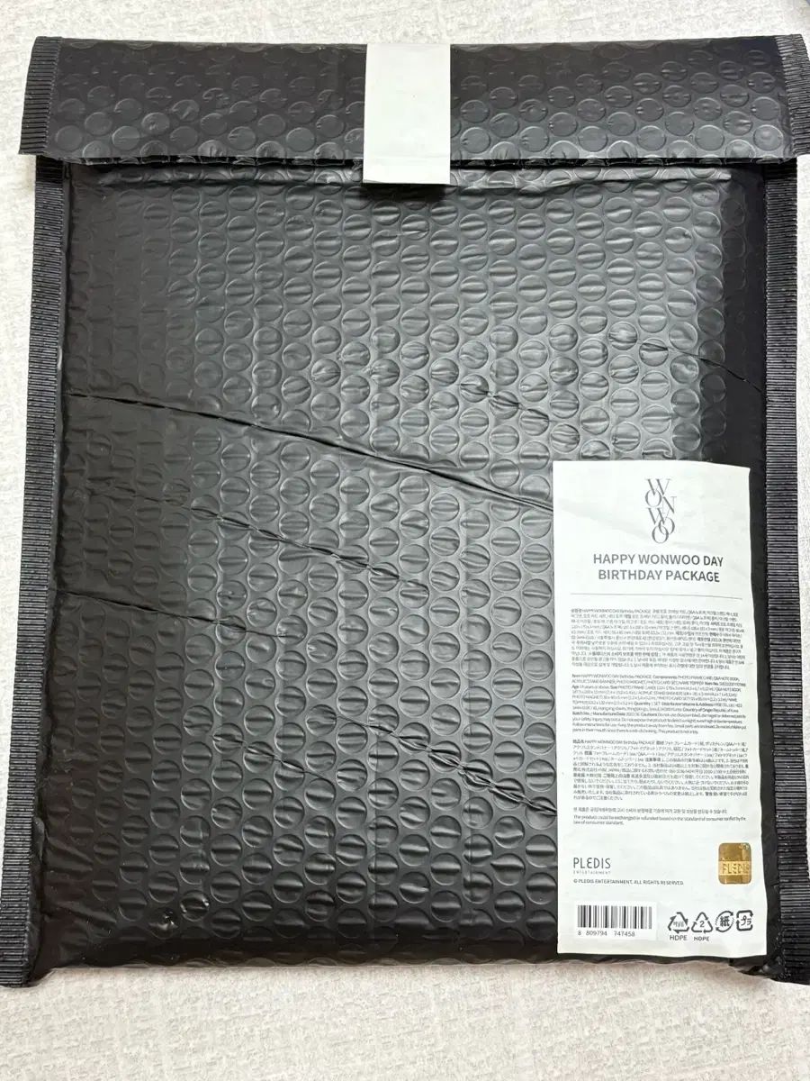 SEVENTEEN セブンティーン セブチ ウォヌ WONWOO 2025 センイルボックス パッケージ