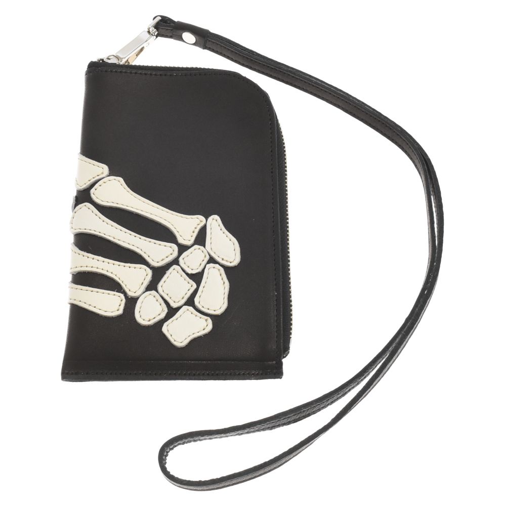 KAPITAL (キャピタル) BONE HAND ZIP レザーボーン ストラップ付