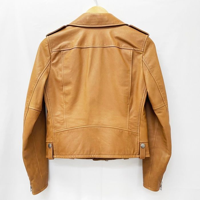 ◇中古美品◇COACH【コーチ】ダブルライダースジャケット 本革 レザー