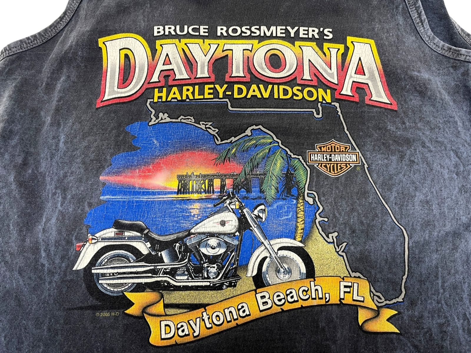 HARLEY DAVIDSON (ハーレーダヴィッドソン) 00s 古着 タンクトップ 