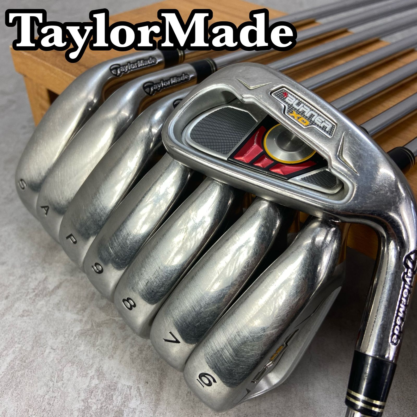 TaylorMade テーラーメイド BURNER XD バーナー メンズゴルフ アイアン8本セット スチール R 右利き用 キャビティーバック -  メルカリ