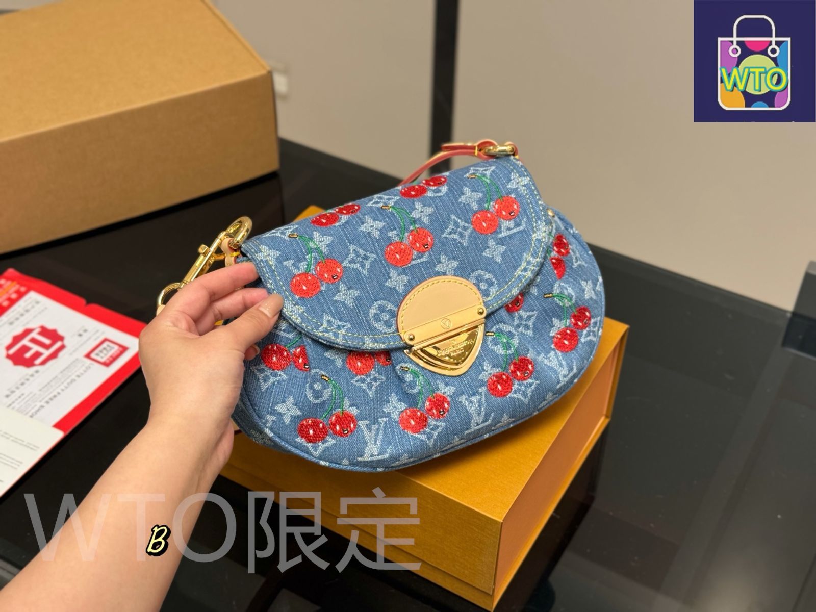今日WTO】Louis Vuitton ルイヴィトン サンセット デニム
