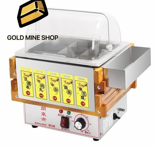 業務用デスクトップおでん機 10Lおでん鍋 電気おでん鍋 50-250℃温度調節 自動保温機能 仕切り鍋 ステンレス鋼 大容量デスクトップおで