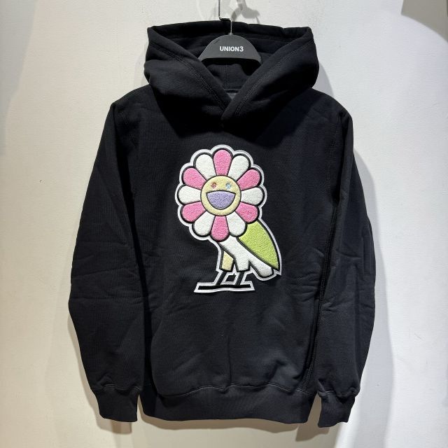 新品 村上隆 OVO パーカー 黒 takashi murakami MURAKAMI TAKASHI x OCTOBER'S VERY OWN HOODIE 