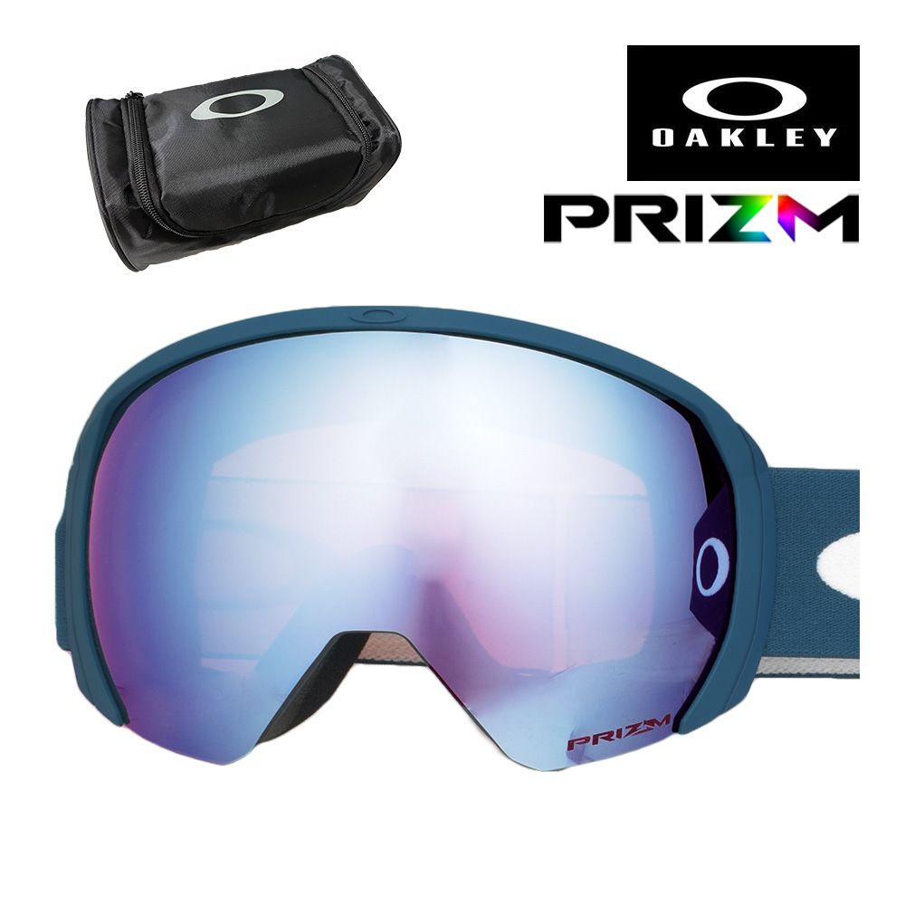 オークリー スノーゴーグル フライトパス L ユニバーサルフィット oo7110-40 OAKLEY FLIGHT PATH L  純正ゴーグルケース付き