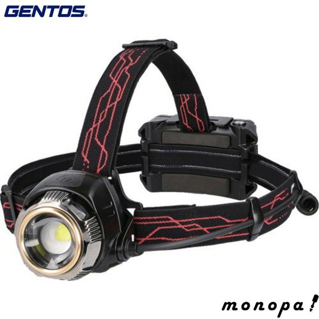 GENTOS Gシリーズ ハイブリッド式LEDヘッドライト 300RG 登山 キャンプ 防災 ヘッド ライト アウトドア 停電対策