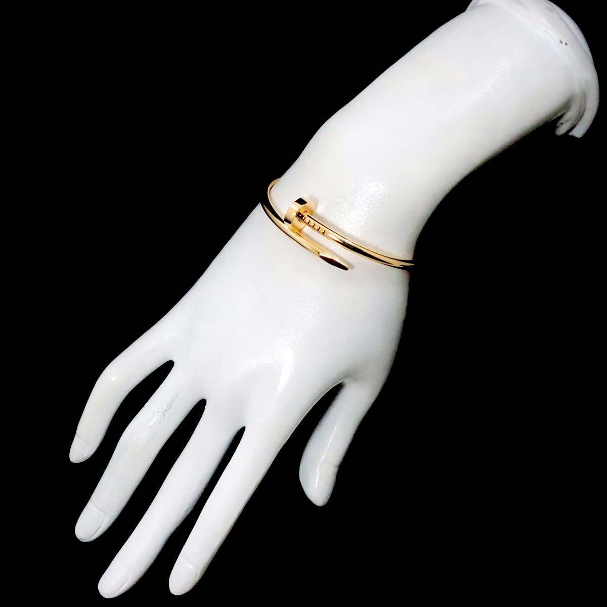 カルティエ Cartier ジュストアンクル #16 ブレスレット K18 YG 750 Juste Un Clou Bracelet【証明書付き】  90249205 - メルカリ