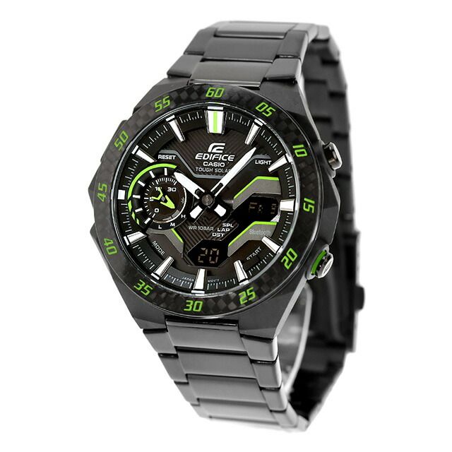 カシオ EDIFICE 腕時計 メンズ ECB-2200RC-1A3DF エディフィス ウィンドフロー