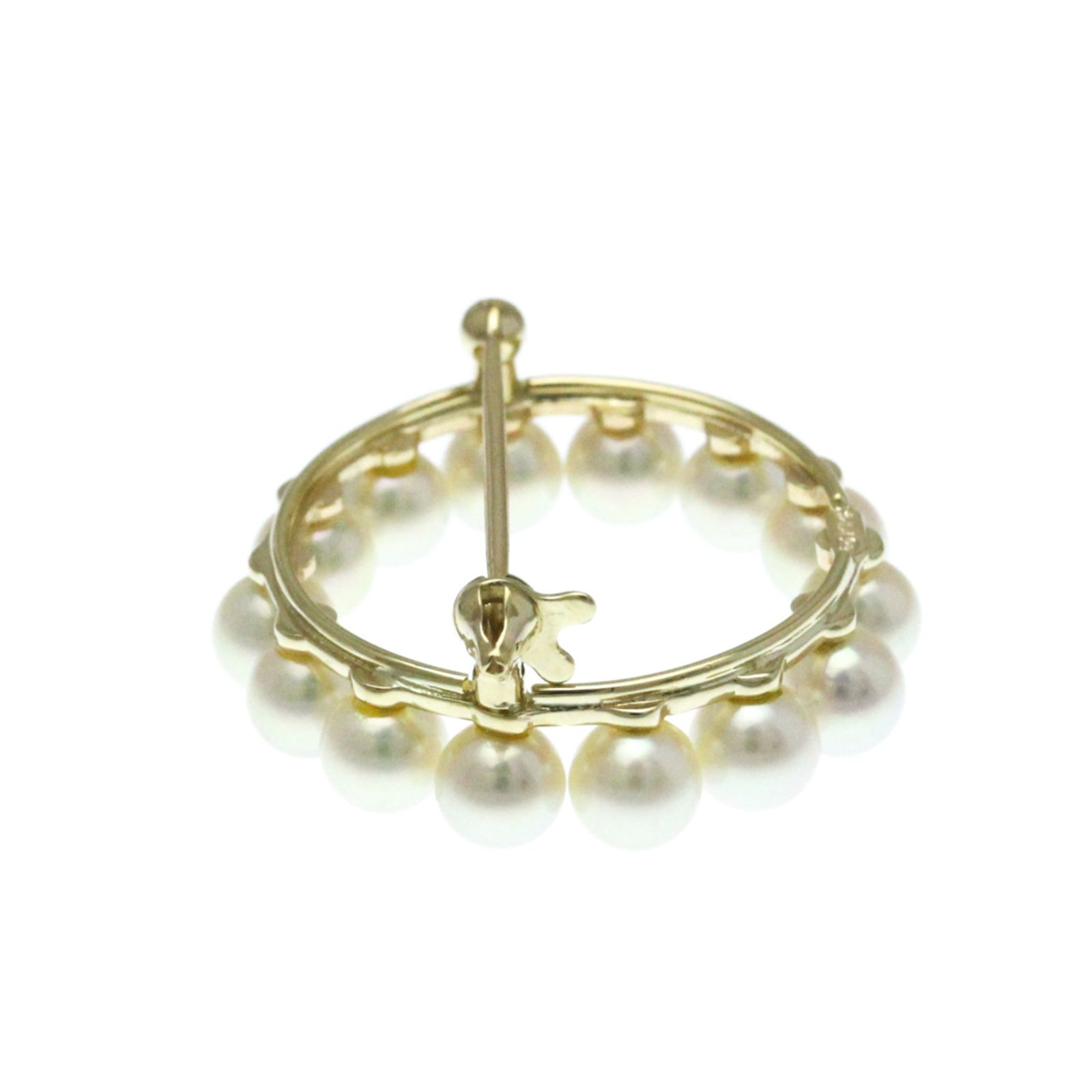 ミキモト(Mikimoto) パール ブローチ 14金イエローゴールド 真珠 ミキモト(Mikimoto) パール ブローチ 14金イエローゴールド 真珠