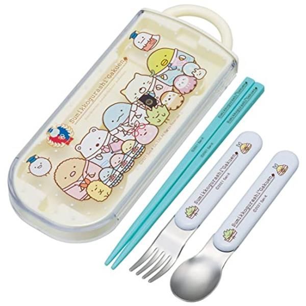 メルカリShops - スケーター 子供用 抗菌 スライド トリオセット お弁当 箸 スプーン フォーク