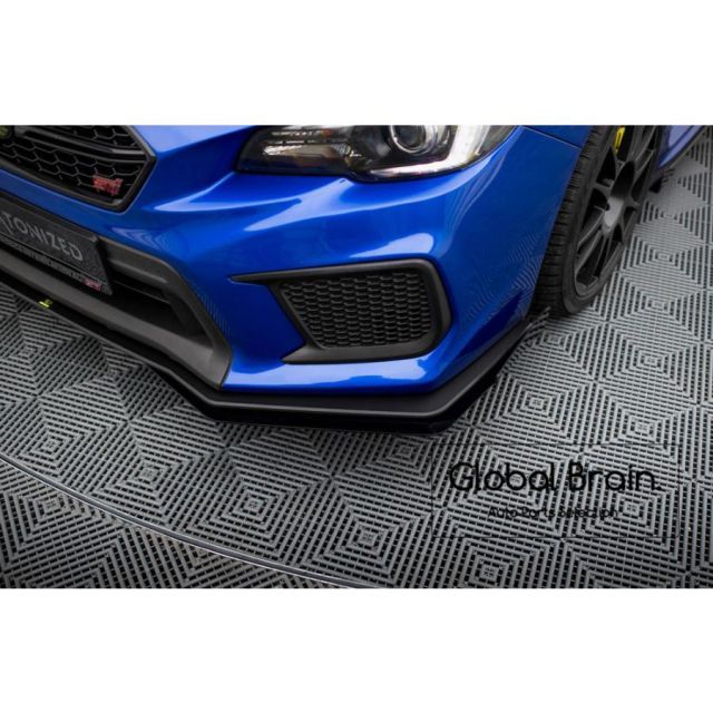スバル WRX STI VAB 後期 フロント リップ スポイラー+ ウィング
