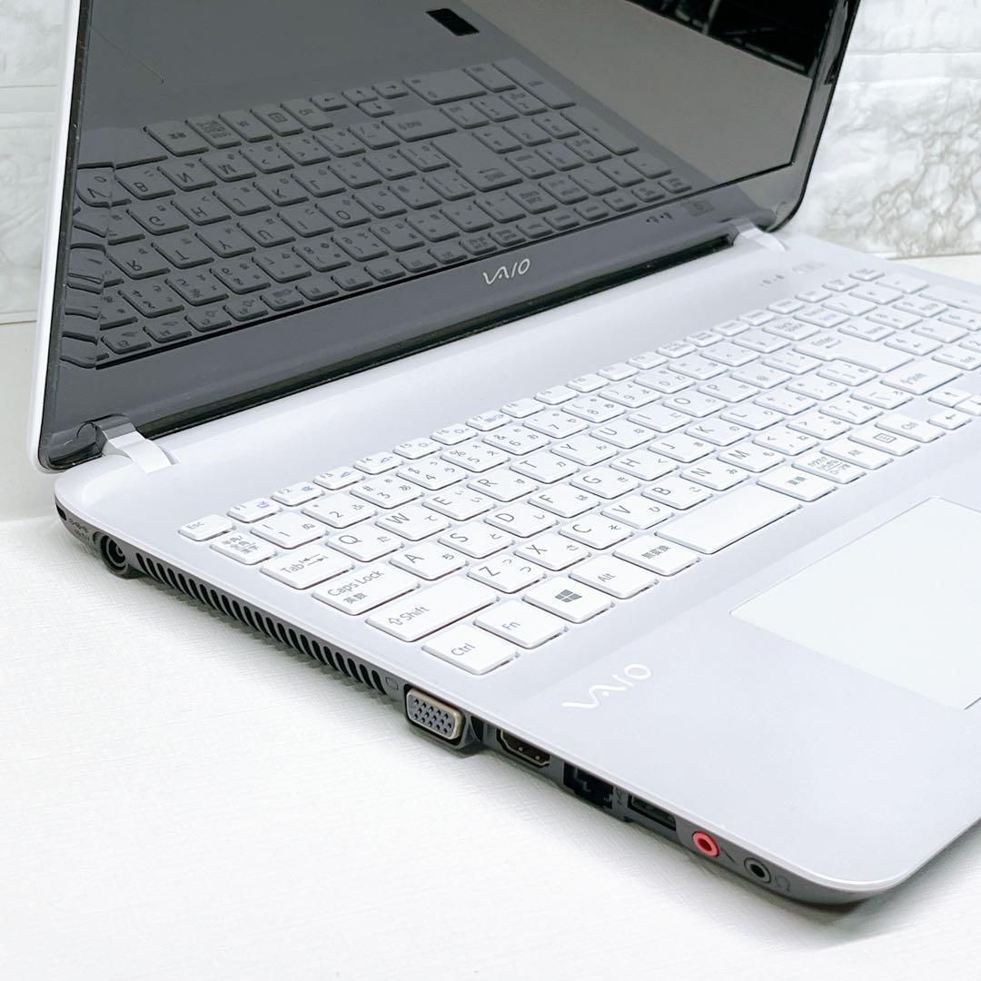 人気VAIO Windows11 薄型ノートパソコン 16GB SSD 132 メモ おしゃれ 画像