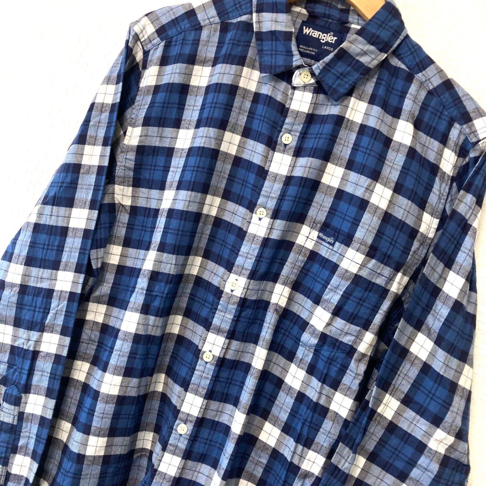 【イシちゃん】Wrangler チェックネルシャツ 2枚セット Mサイズ】Wrangler ラングラー 90s ヘビーオンス チェック柄