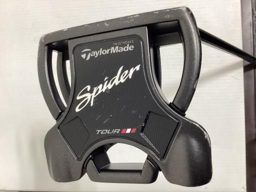 テーラーメイド Spider Tour BLACK 2020 サイトライン ショートスラント 34インチ USA パター PT スチール フレックスその他 メンズ 男性用 右利き 右用 Cランク ゴルフクラブ