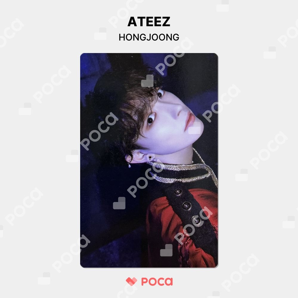 ATEEZ ユニットトレカ　トパーズ　ホンジュン　ウヨン ATEEZ ホンジュン トレカ ATEEZ X ANITEEZ ADVENTURE POP-UP