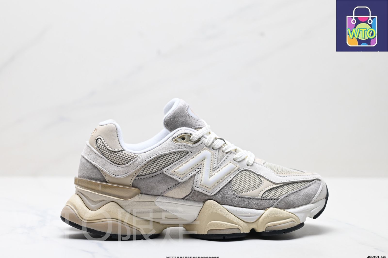 New Balance 社級バージョン - NB9060 コラボレーション レトロカジュアルスポーツジョギングシューズ