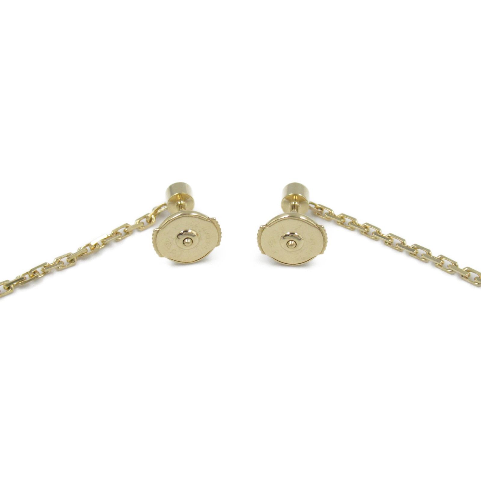 カルティエ CARTIER ピアス ラブピアス ダイヤ K18（イエローゴールド 
