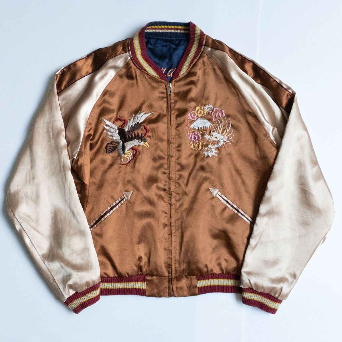 美品】TAILOR TOYO【TT11041/ リバーシブル スカジャン】 L スーベニア