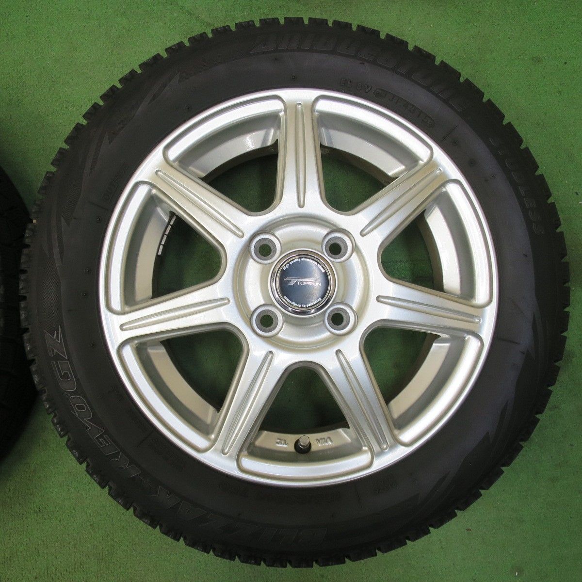 155/65R14 スタッドレス ホイール ブリジストン REVO GZ 155/65 14 BS