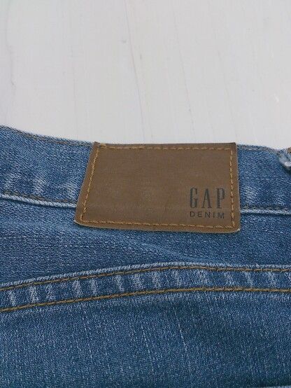 ◇ GAP DENIM ギャップ デニム ジーンズ パンツ サイズ32 インディゴ メンズ E  【1306050029954】