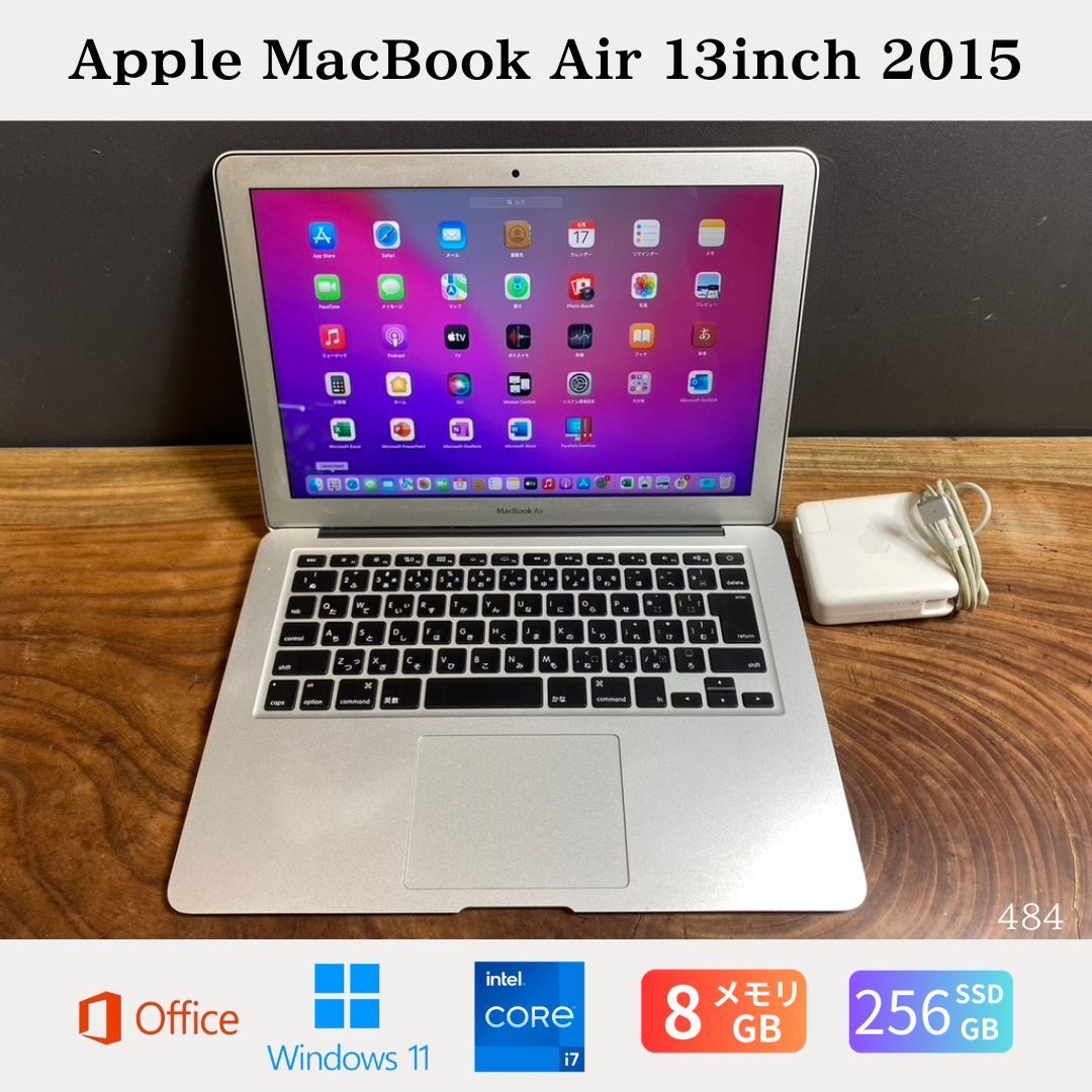 新品バッテリー 美品 macbook windows11 office2021