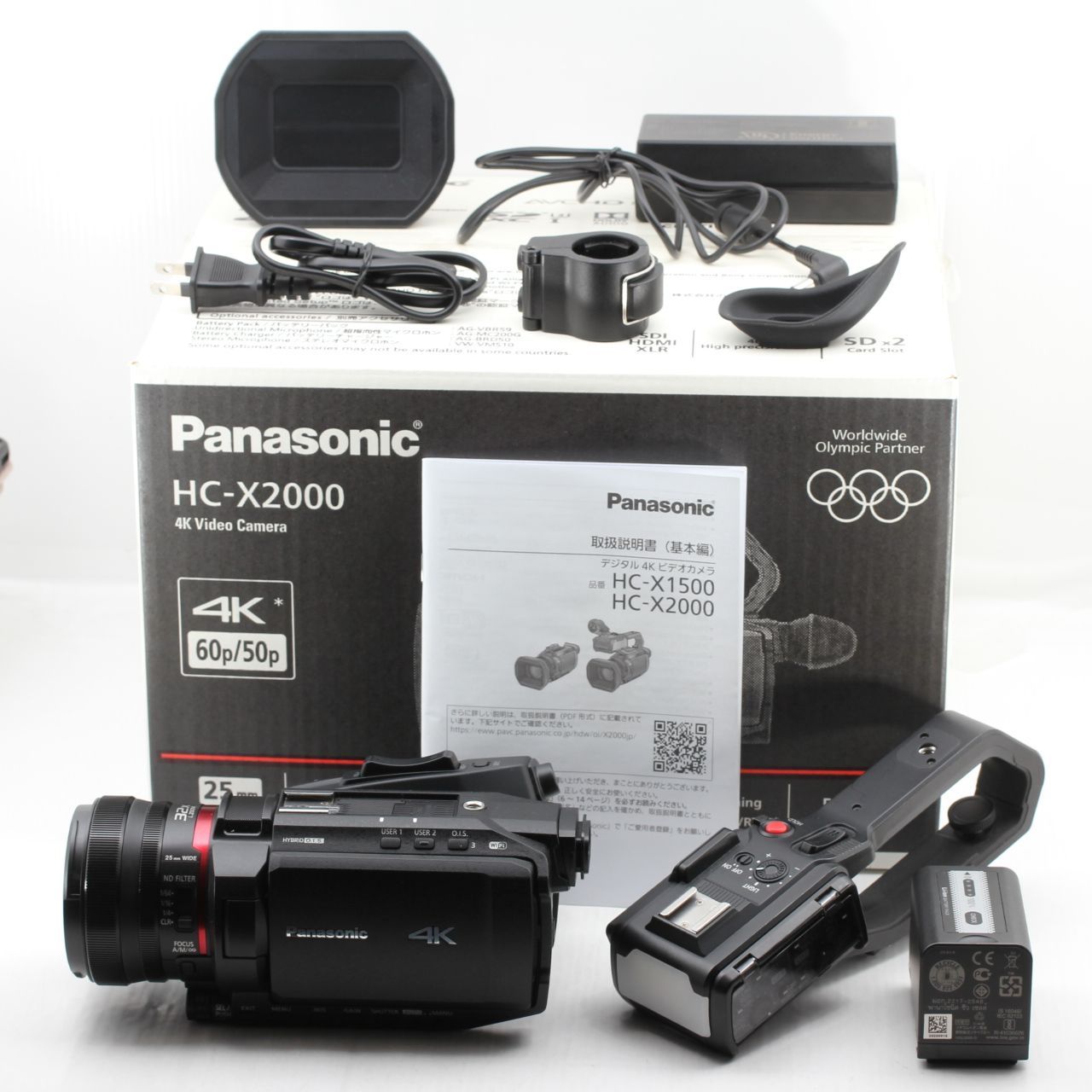 元 き SONY HC-X2000 ブラック ビデオカメラ ソニー