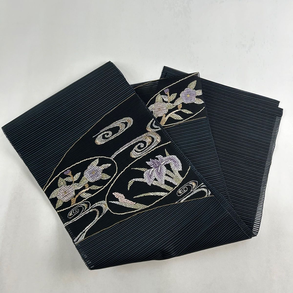 名古屋帯 美品 名品 正絹 【中古】 