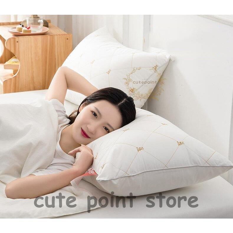 安眠 快眠枕 寝具 ピロー 2点 まくら 学生 母の日 プレゼント ふんわり枕 48*74ｃｍ 男女兼用 ホテル仕様 家庭用 枕 やわらか 肩こり 首こり 父の日 ギフト