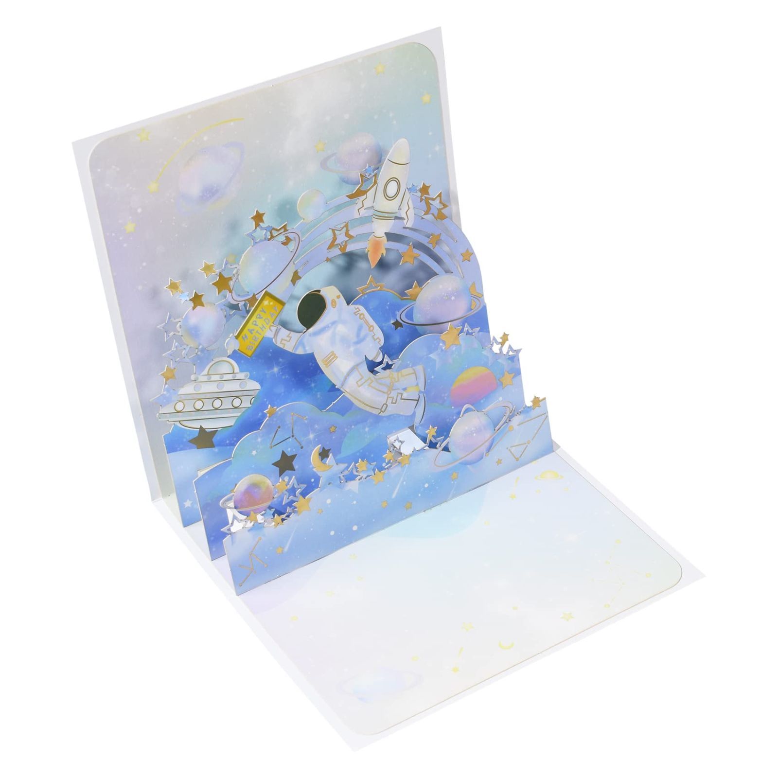 数量 バースデーポップアップカード スペースシャトルバースデーカード 宇宙飛行士カード 宇宙飛行士 子供用スペースカード Ants キッズバースデーカード キッズポップアップバースデーカード Magic 宇宙飛行士バースデーカード