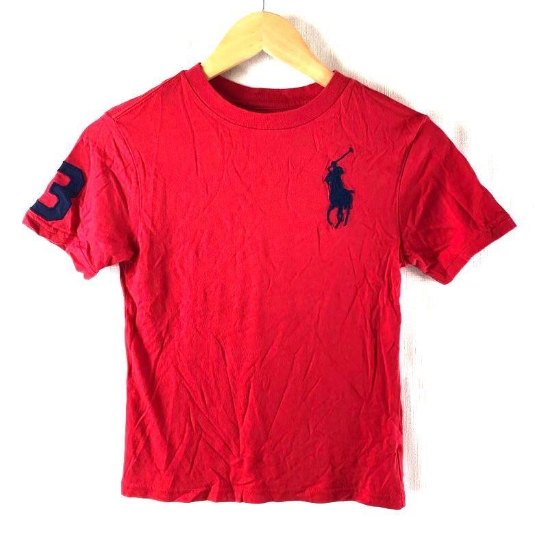 ラルフローレン Ralph Lauren Tシャツ 半袖 胸刺繍 袖ワン