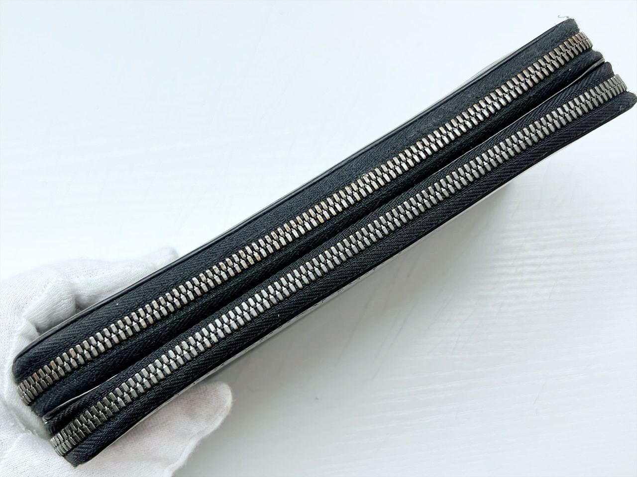 Berluti ベルルッティ タリ スクリットレザー ロングジップ