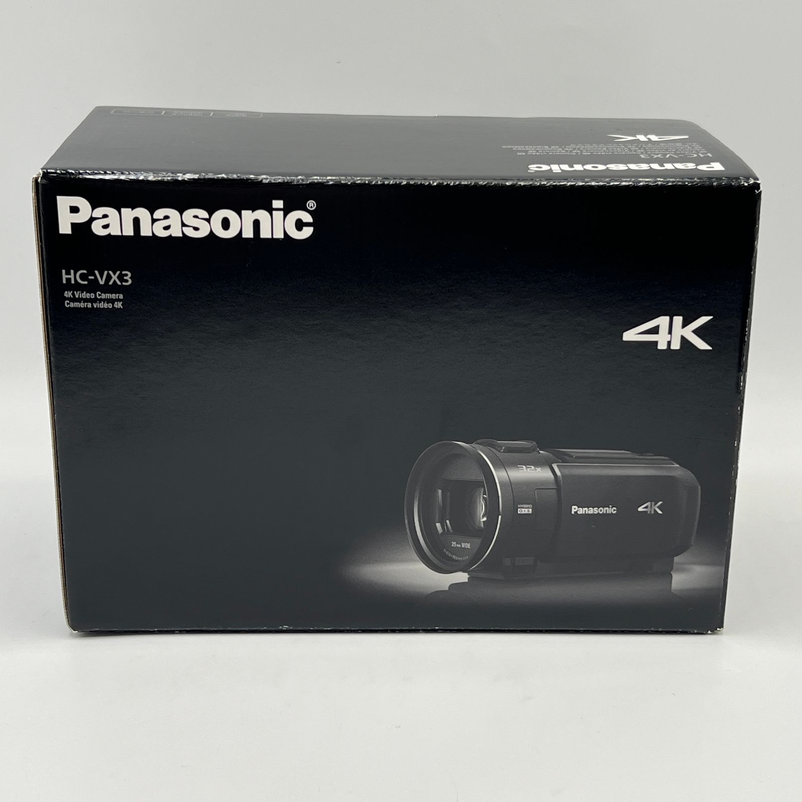 ★デジタル4Kビデオカメラ　Panasonic HC-VX3-K　レザーブラック Amazon.co.jp: パナソニック (Panasonic) 4K デジタル ビデオ