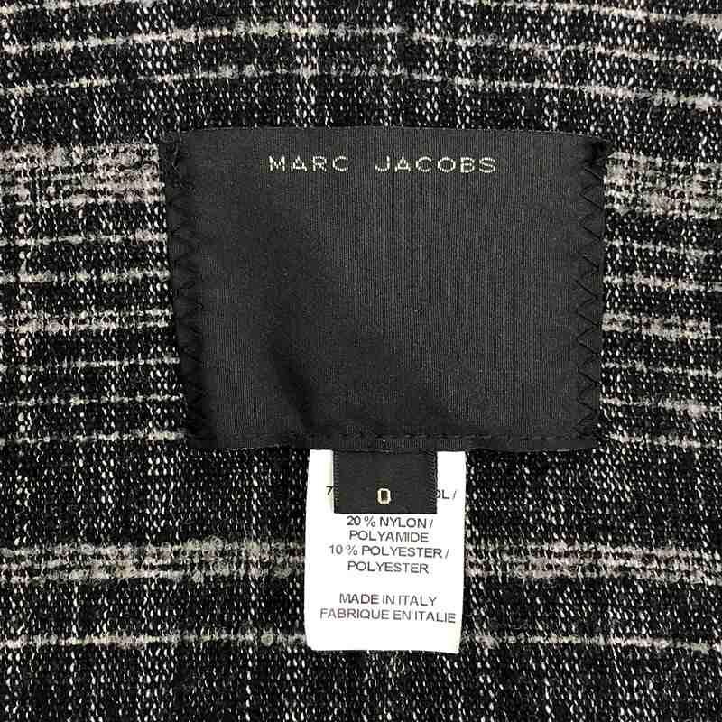 MARC JACOBS マークジェイコブス ウール フライフロント 丸襟 コート