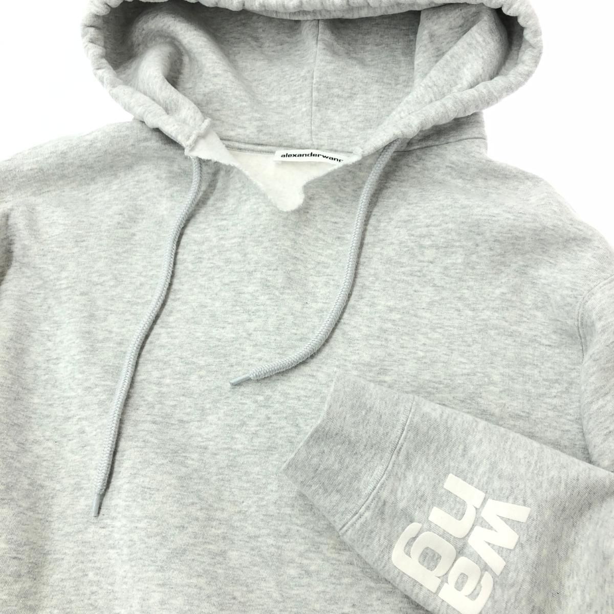 ALEXANDER WANG アレキサンダーワン フーディパーカー サイズ:S 袖ロゴ