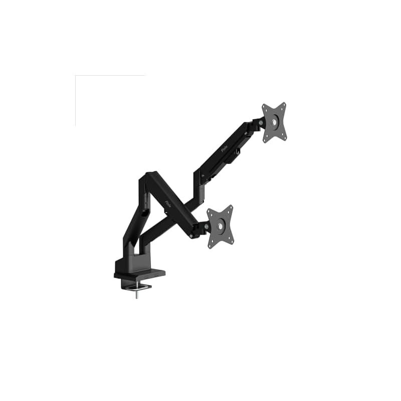 Pixio PS1D Wave Black モニターアーム デュアル 黒 Pixio PS1D Wave Black モニターアーム デュアル 黒 ブラック 2画面 0