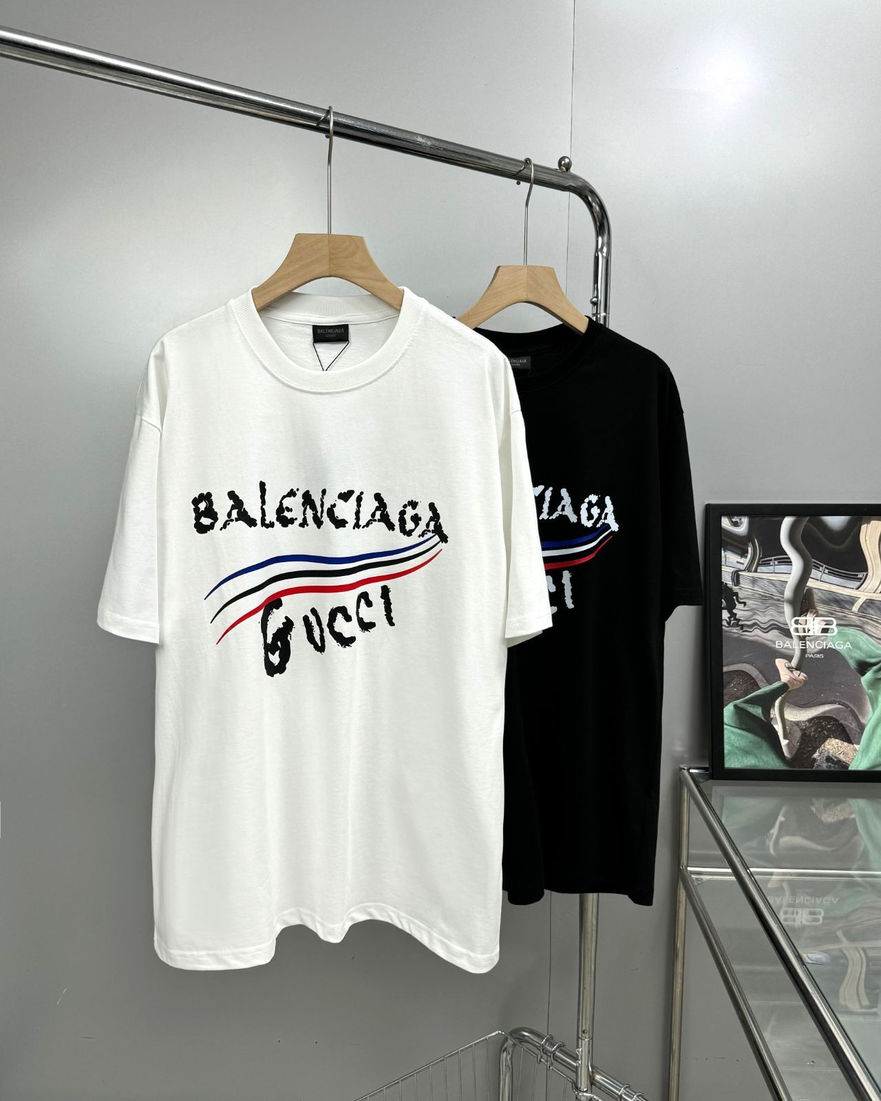 Balenciaga バレンシアガ24SS新作コーラグラフィックコーブランドグッチプリント半袖Tシャツ - メルカリ