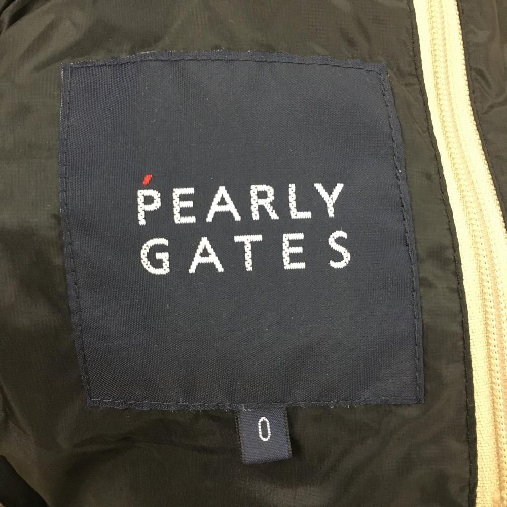 超美品】パーリーゲイツ 4WAYダウンジャケット ブラウン×黒 レオパード